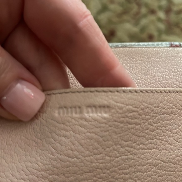 Miu Miu floral leather wallet - Picture 5 of 9